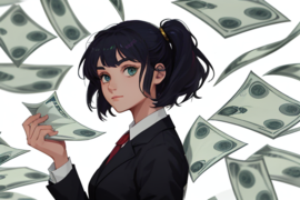 女孩爱钱就是拜金吗（女人爱钱好吗）